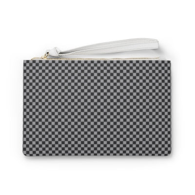 Black Checkerboard Clutch