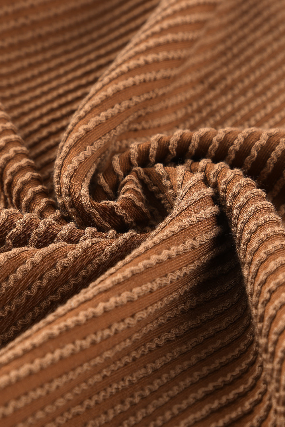 Black Textured Butterfly Sleeve Summer Top for Women