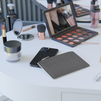 Black Checkerboard Clutch