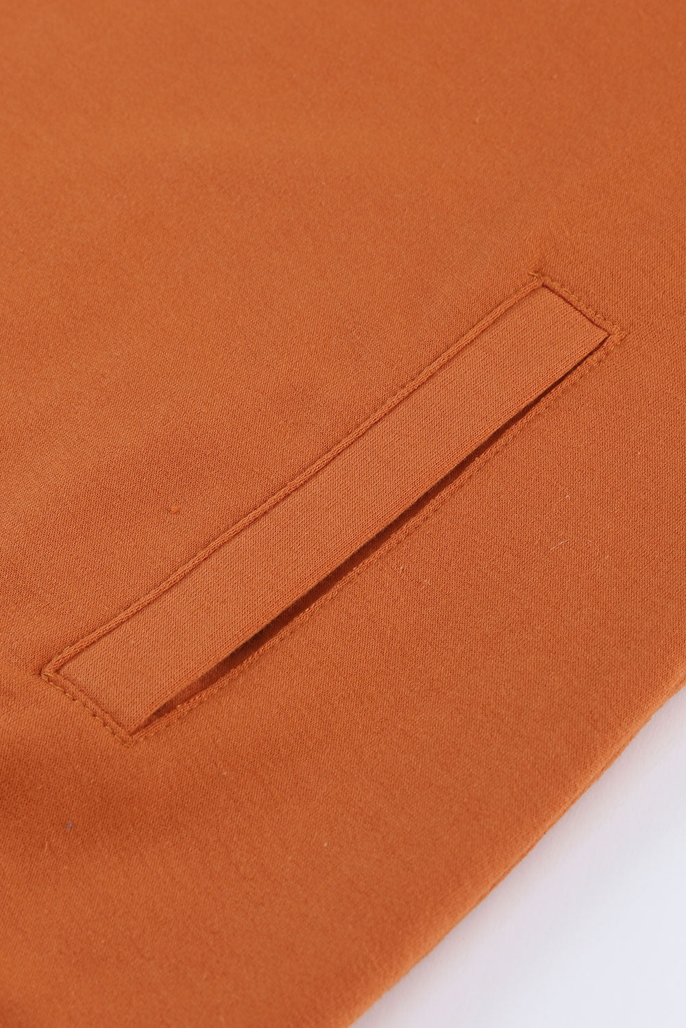 Brown Aztec Pattern Pullover Hoodie with Pockets