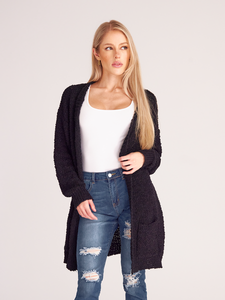 Soft Long Sleeve Cardigan Sweater HEH7TVWVQK
