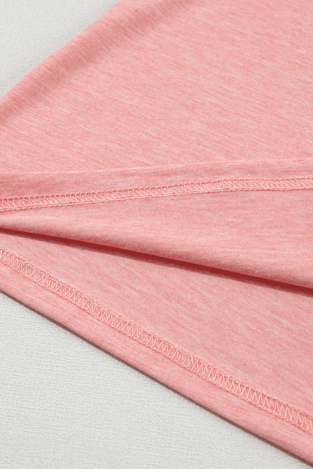 Mist Green Petal Sleeve V Neck T-Shirt