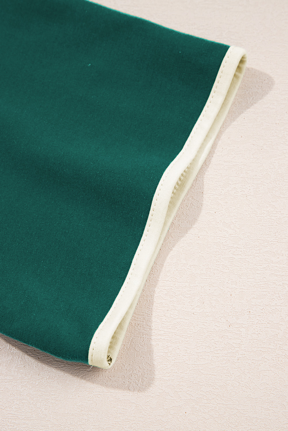 Evergreen Colorblock Edge Drop Shoulder T Shirt and Skort 2Pcs Set - Kustom Kreations Goods
