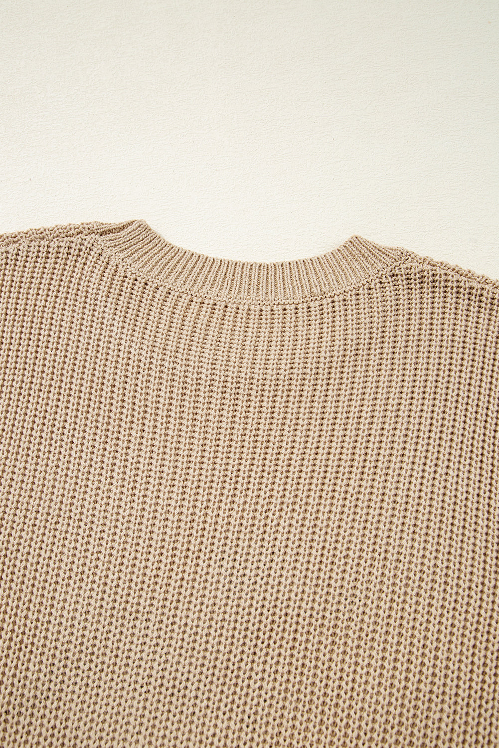 Parchment Cowboy Embroidery Round Neck Sleeveless Knit Top