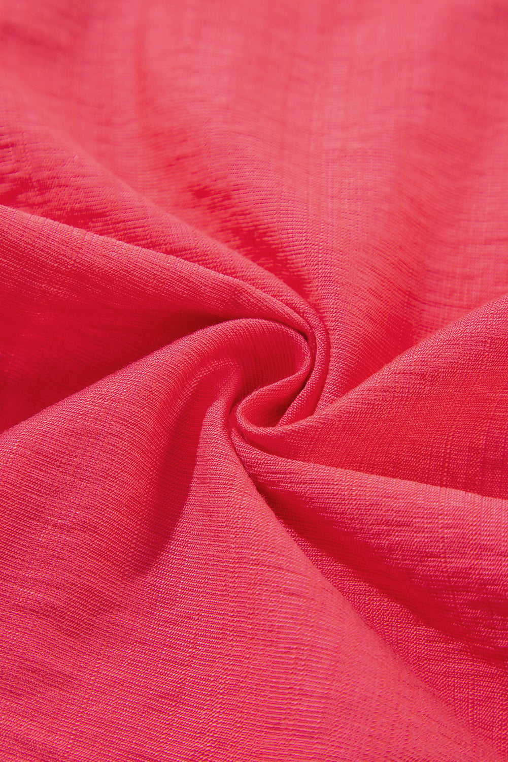 Carrot Colorful Stripe Trim V Neck Puff Sleeve Blouse