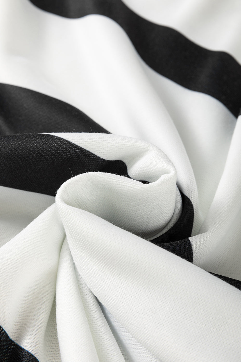 Brown Striped Drop Shoulder Pullover and Joggers Set