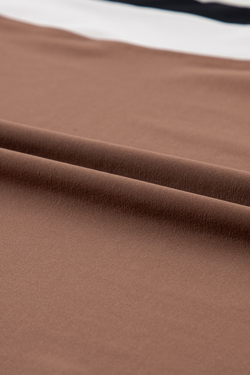 Chestnut Colorblock Cap Sleeve Tee and Wide Leg Pants Set