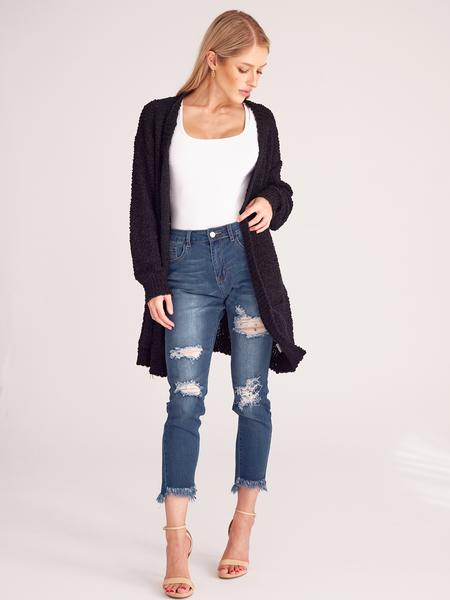 Soft Long Sleeve Cardigan Sweater HEH7TVWVQK