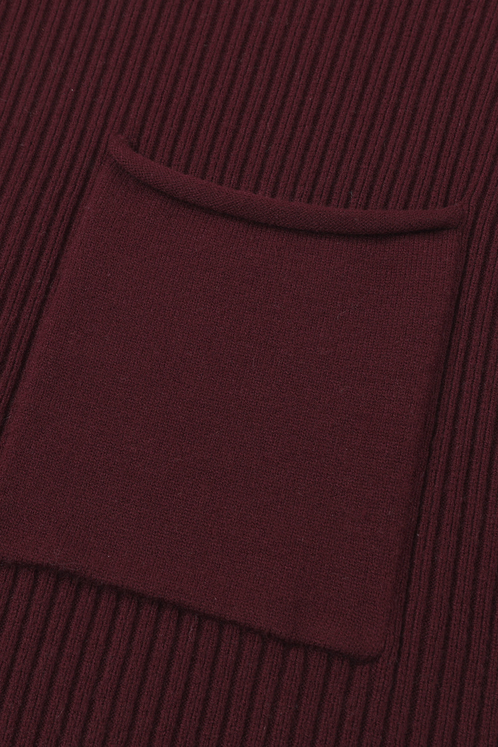Green Patch Pocket Ribbed Knit Short Sleeve Sweater - Kustom Kreations Goods
