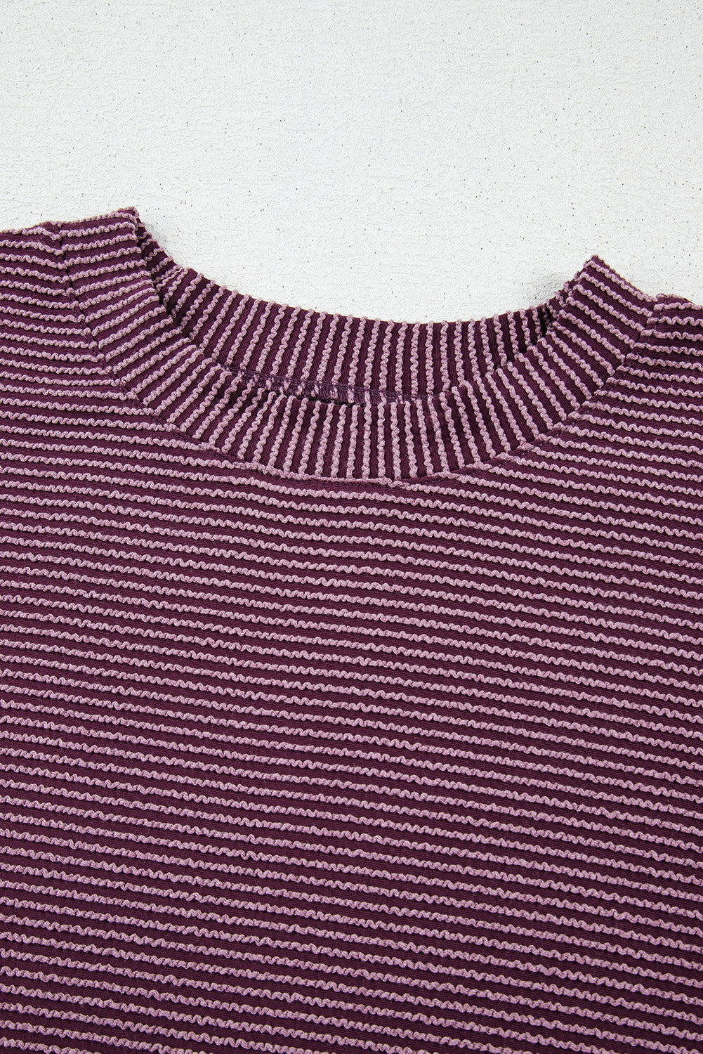 Toadstool Plain Corded Mock Neck T Shirt - Kustom Kreations Goods