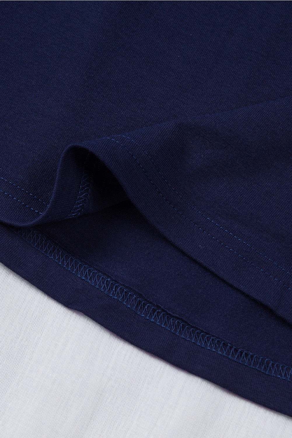 Green Plain Solid Color Crew Neck Tee