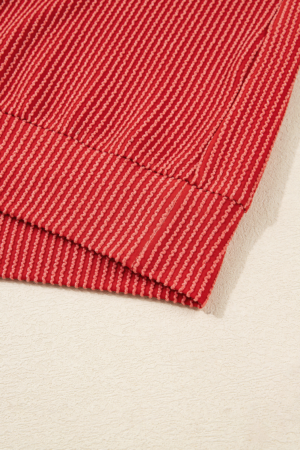 Blackish Green Twisted Rib Merry Letter Graphic Loose Long Sleeve Top