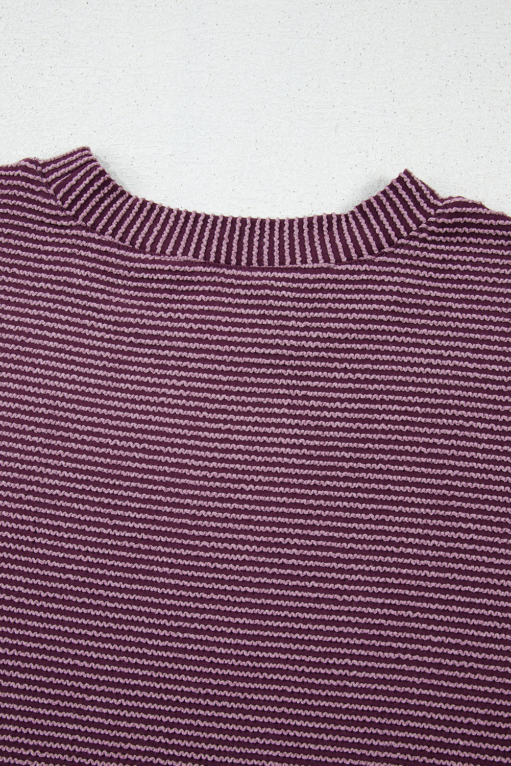 Toadstool Plain Corded Mock Neck T Shirt - Kustom Kreations Goods