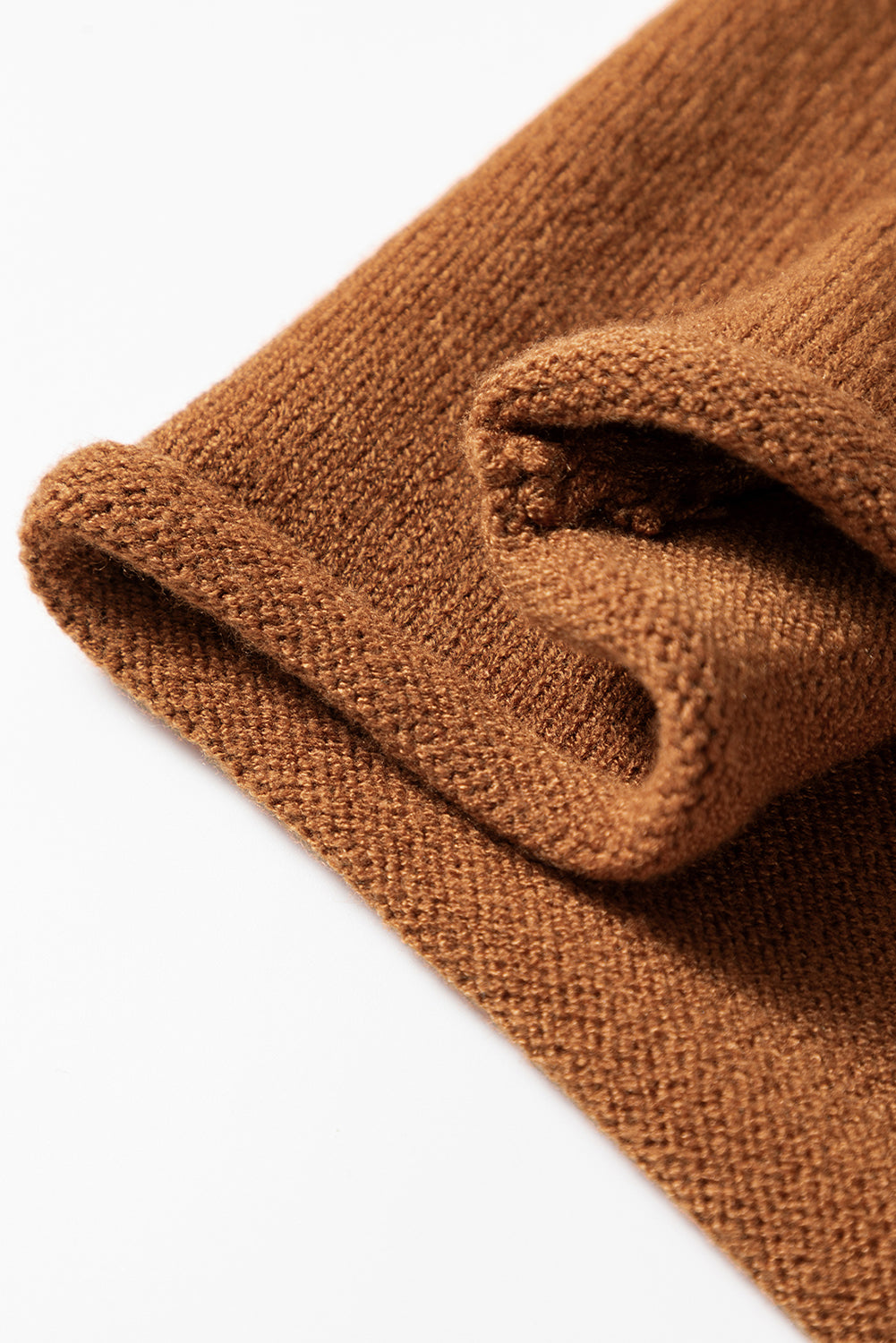 Straw Yellow Ribbed Detail Solid Color Mini Sweater Dress - Kustom Kreations Goods