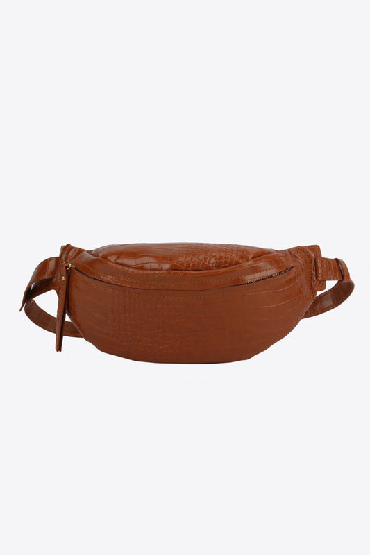 PU Leather Chest Bag