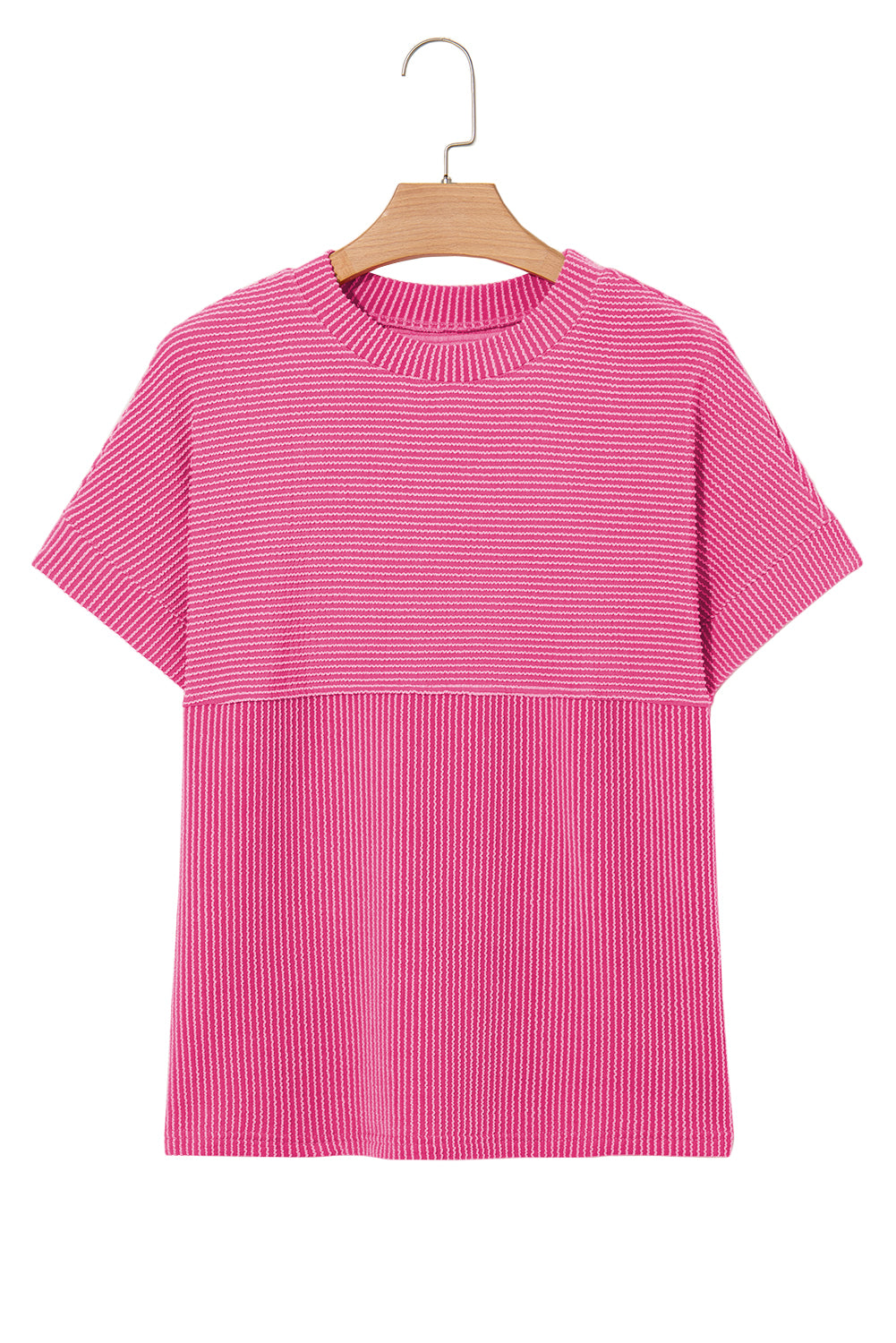 Toadstool Plain Corded Mock Neck T Shirt - Kustom Kreations Goods