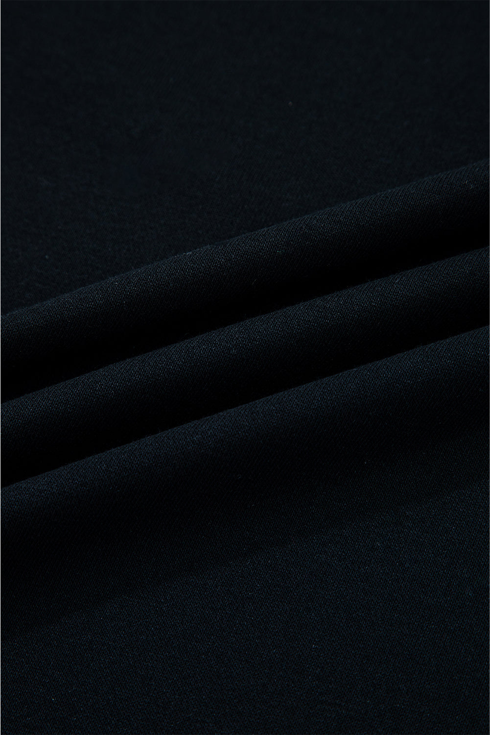 Fiery Red Preppy Striped Sleeve Loose Sweatshirt