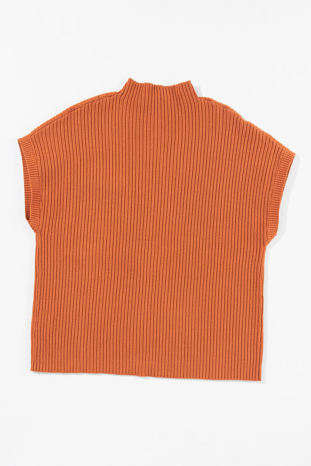 Green Patch Pocket Ribbed Knit Short Sleeve Sweater - Kustom Kreations Goods