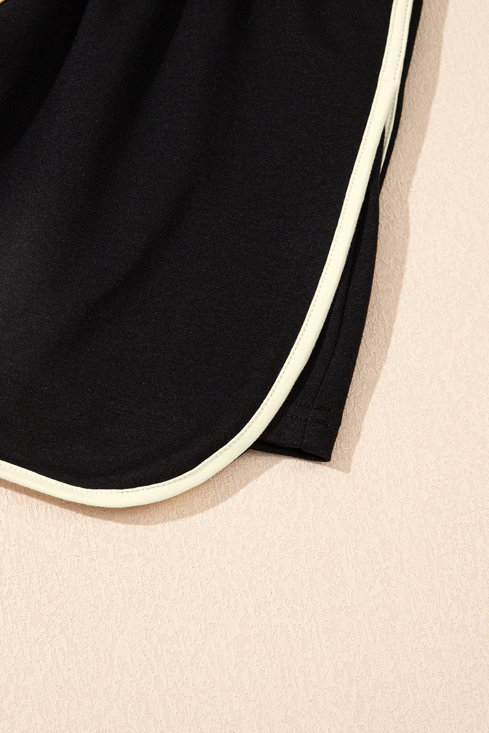 Evergreen Colorblock Edge Drop Shoulder T Shirt and Skort 2Pcs Set - Kustom Kreations Goods
