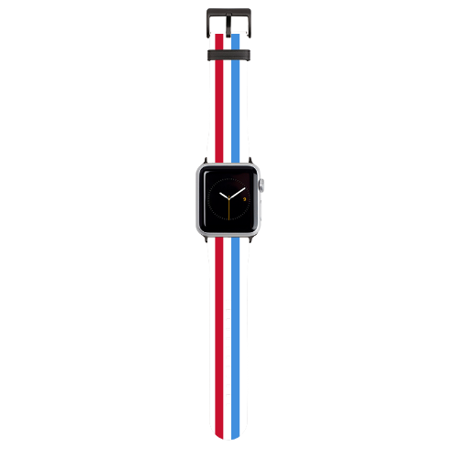 Houston Throwback Helmet Stripe Apple Watch Band