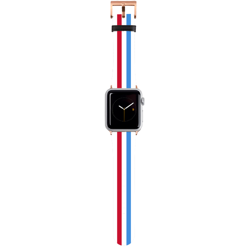 Houston Throwback Helmet Stripe Apple Watch Band