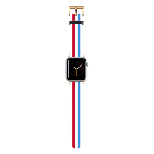 Houston Throwback Helmet Stripe Apple Watch Band