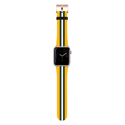 Green Bay Helmet Stripe Apple Watch Band
