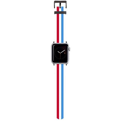 Houston Throwback Helmet Stripe Apple Watch Band