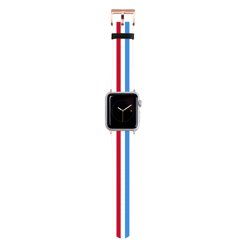 Houston Throwback Helmet Stripe Apple Watch Band