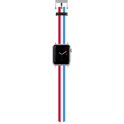 Houston Throwback Helmet Stripe Apple Watch Band
