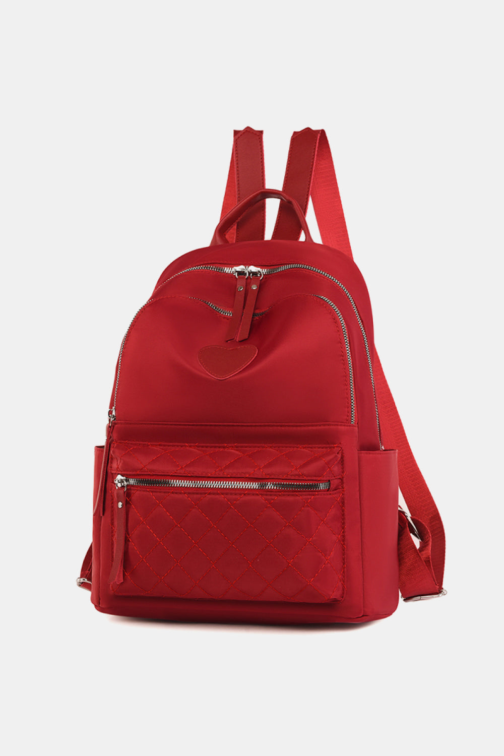 Heart Pattern Oxford Cloth Backpack