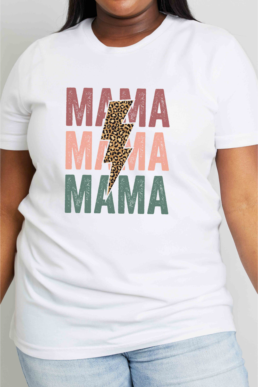 Simply Love Full Size MAMA Graphic Cotton T-Shirt