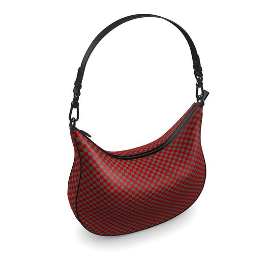 Scarlett and Gray Curve Hobo Bag