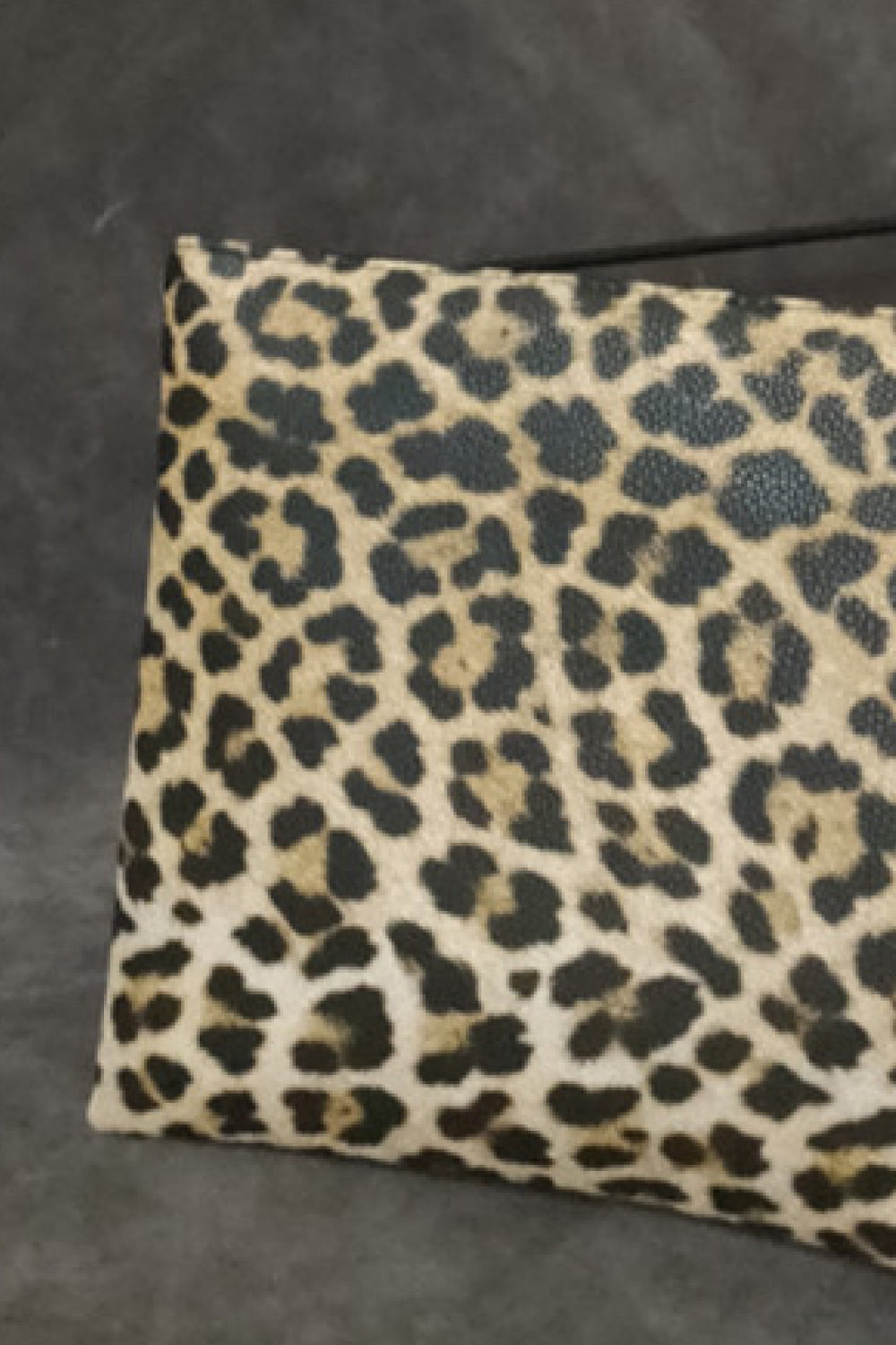 Leopard PU Leather Clutch