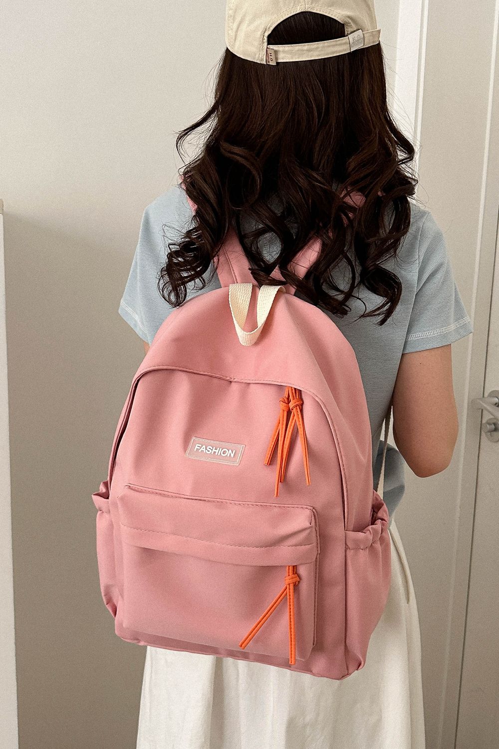 Nylon Large Backpack