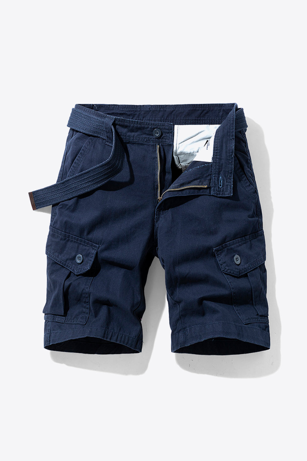 Belted Cargo Shorts