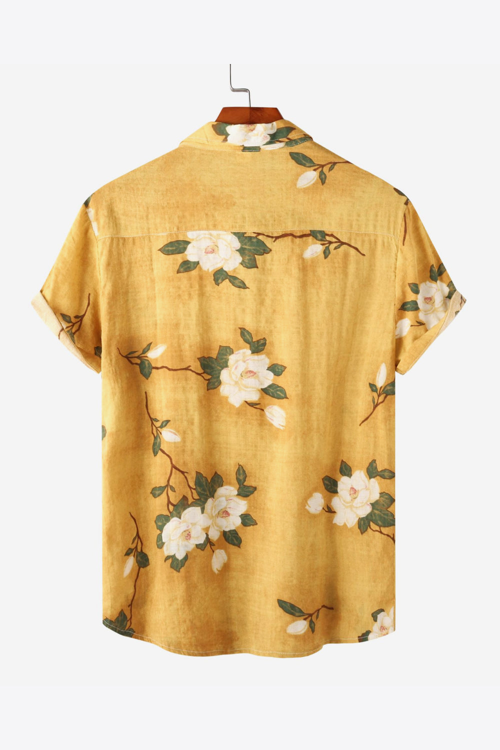 Floral Button Front Shirt