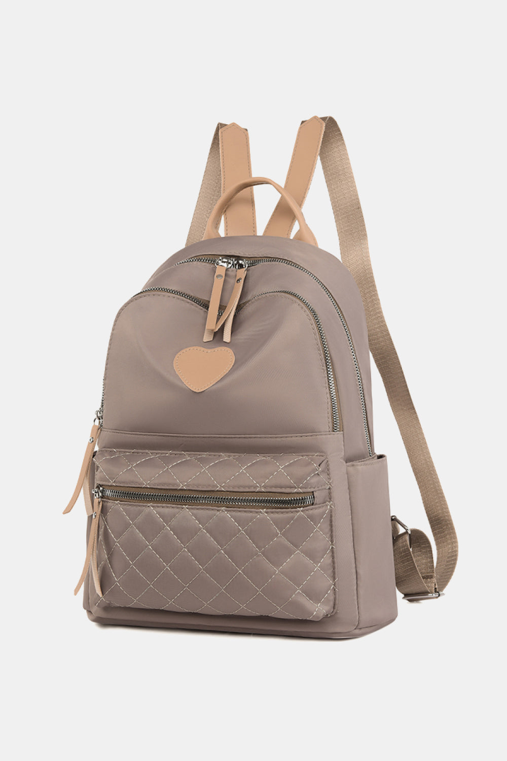 Heart Pattern Oxford Cloth Backpack