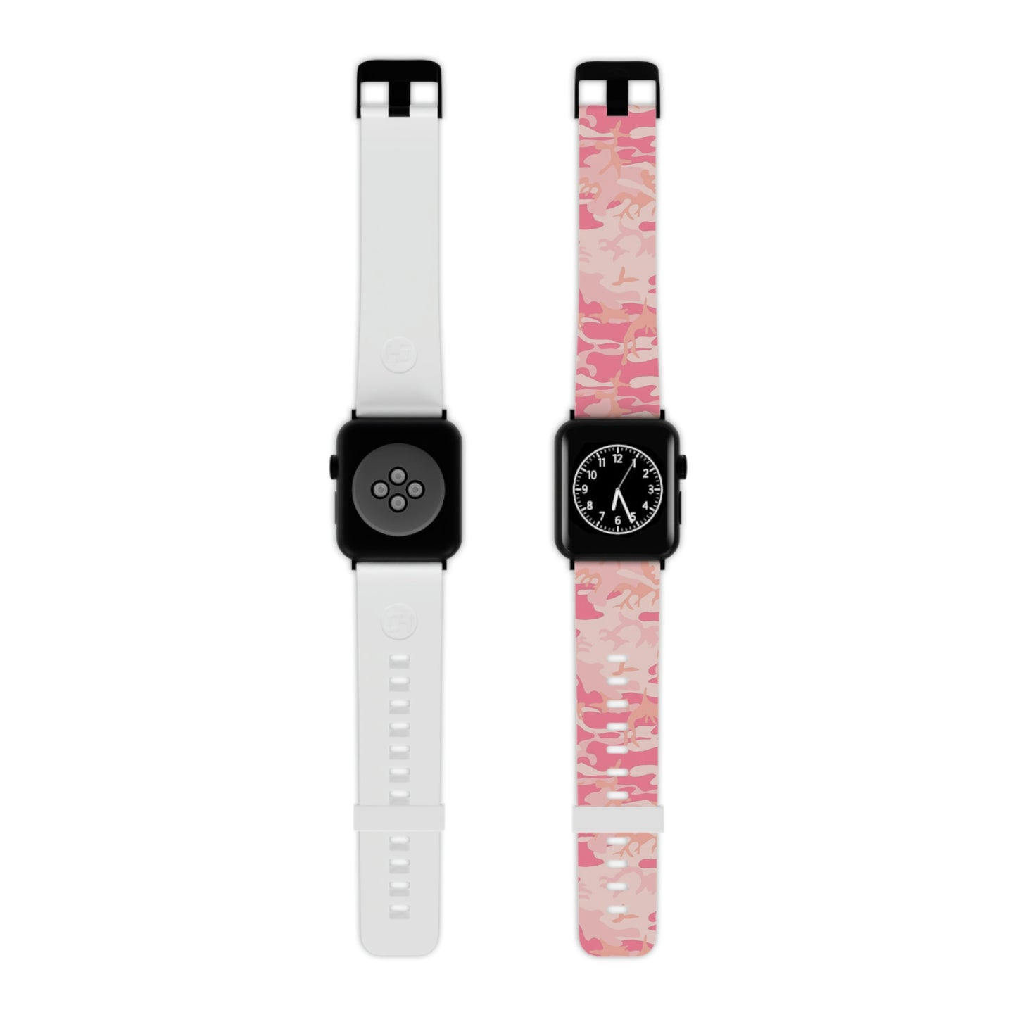 Pink Camo Thermo Elastomer Watch Band for Apple Watch