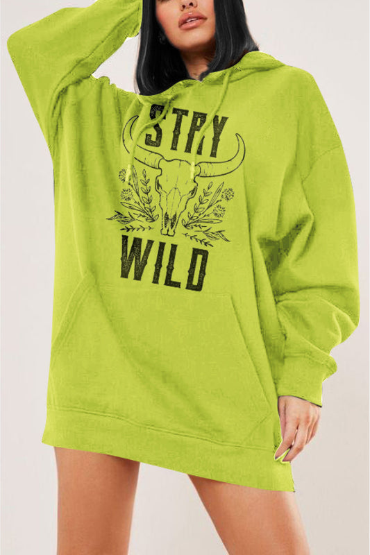 Simply Love Simply Love Full Size STAY WILD Graphic Hoodie