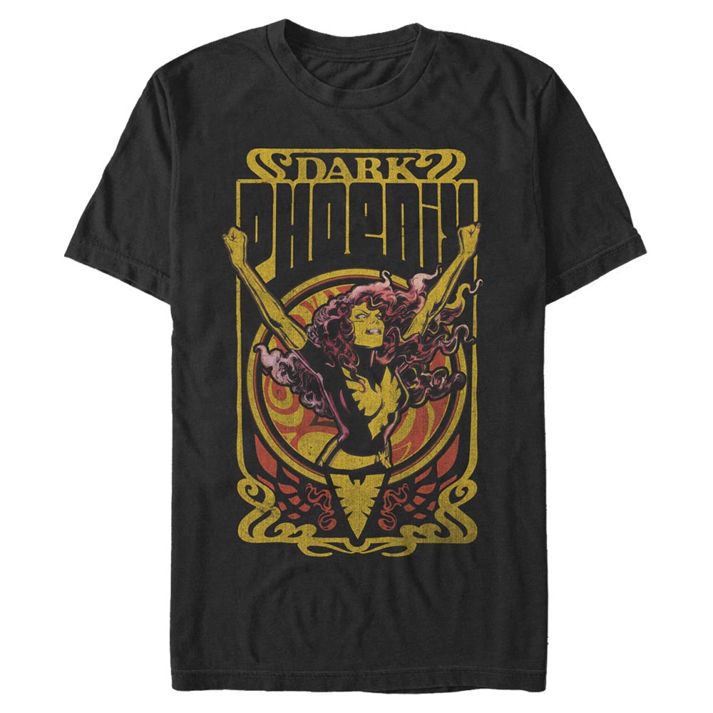 Men's Marvel Dark Phoenix Fire T-Shirt