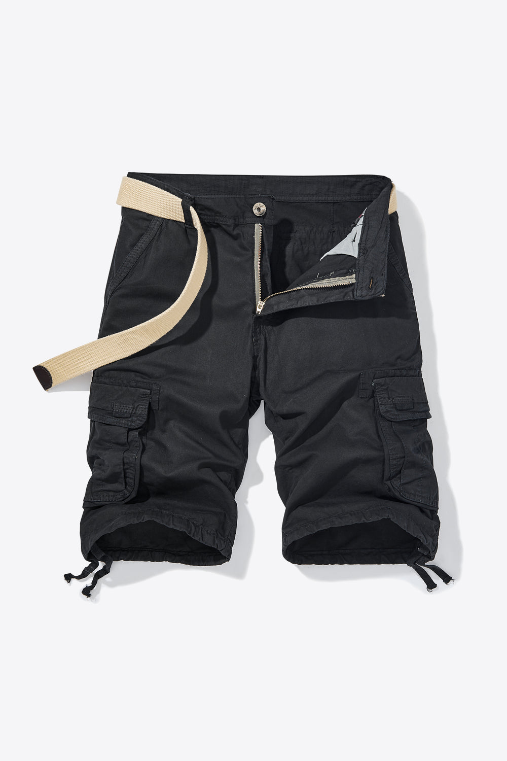 Belted Cargo Shorts