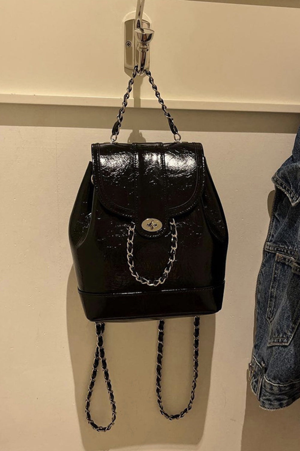 PU Leather Backpack