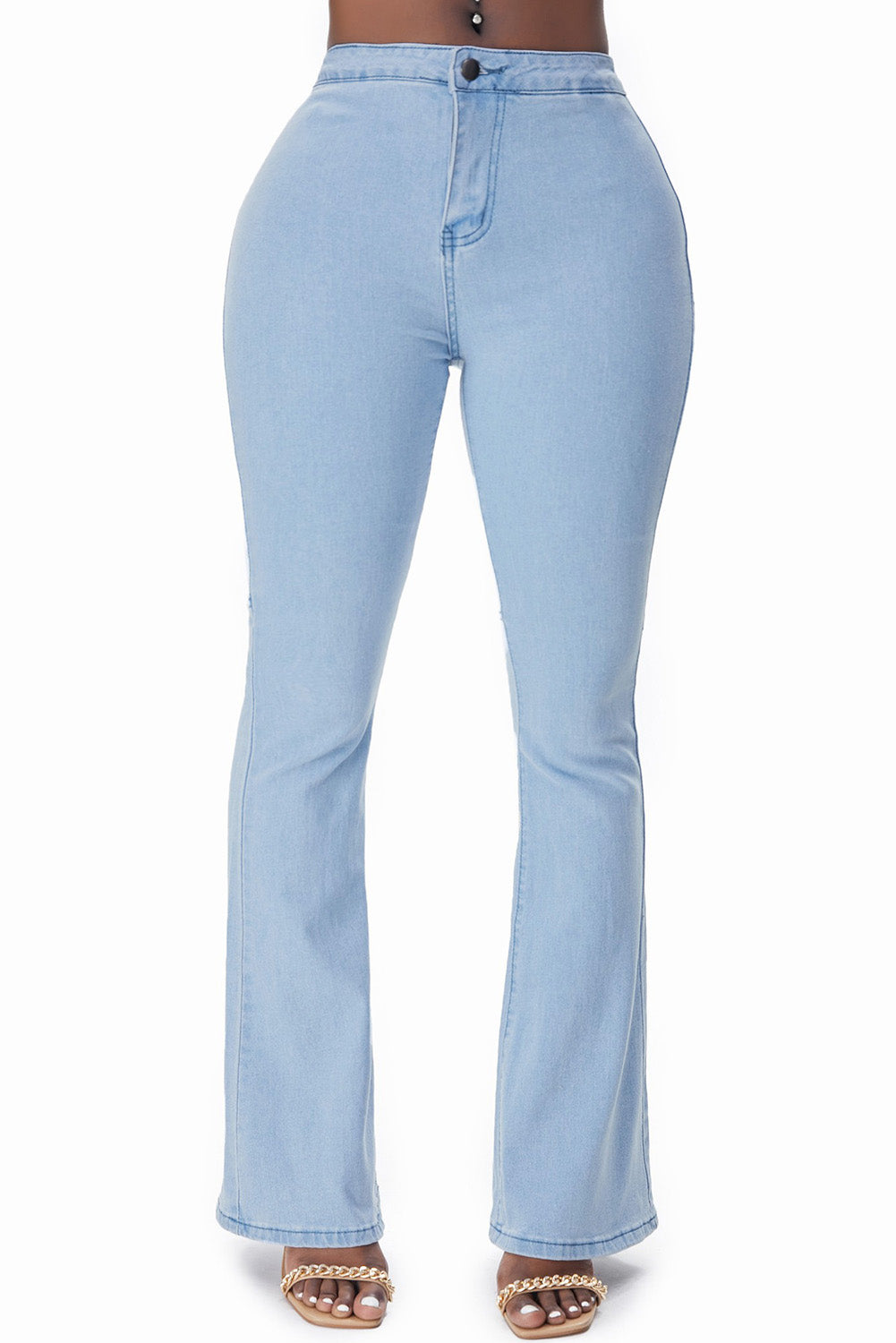 Stretchy Flare Jeans