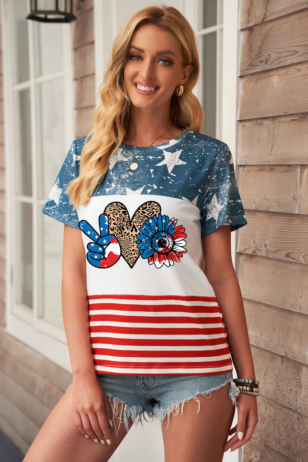 Stars and Stripes Graphic Tee