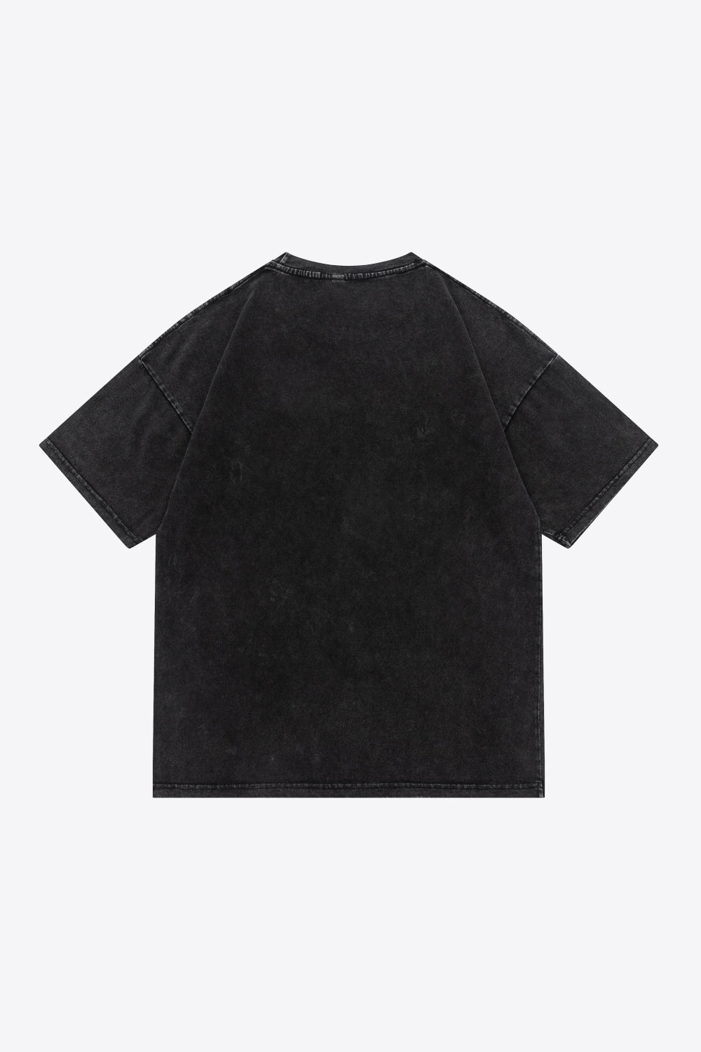 Full Size Graphic Dropped Shoulder Cotton Tee