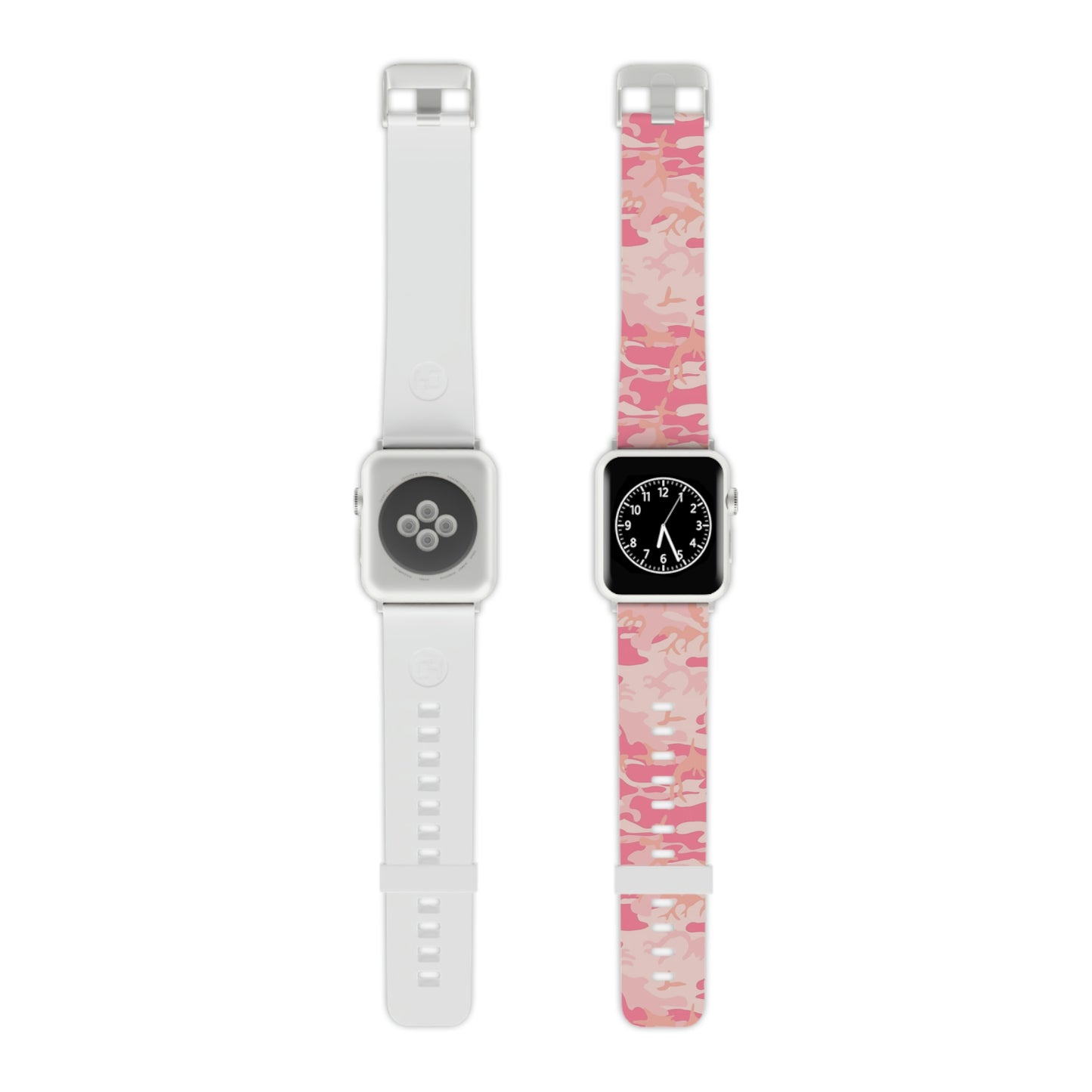 Pink Camo Thermo Elastomer Watch Band for Apple Watch